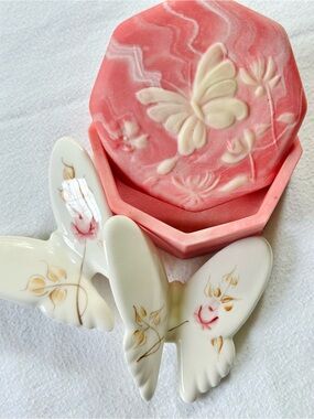 Vintage Pink Butterfly decor
